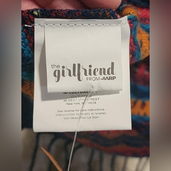 Girlfriend long tassle scarf by Culturefly Multicolored NWT - Picture 4 of 4